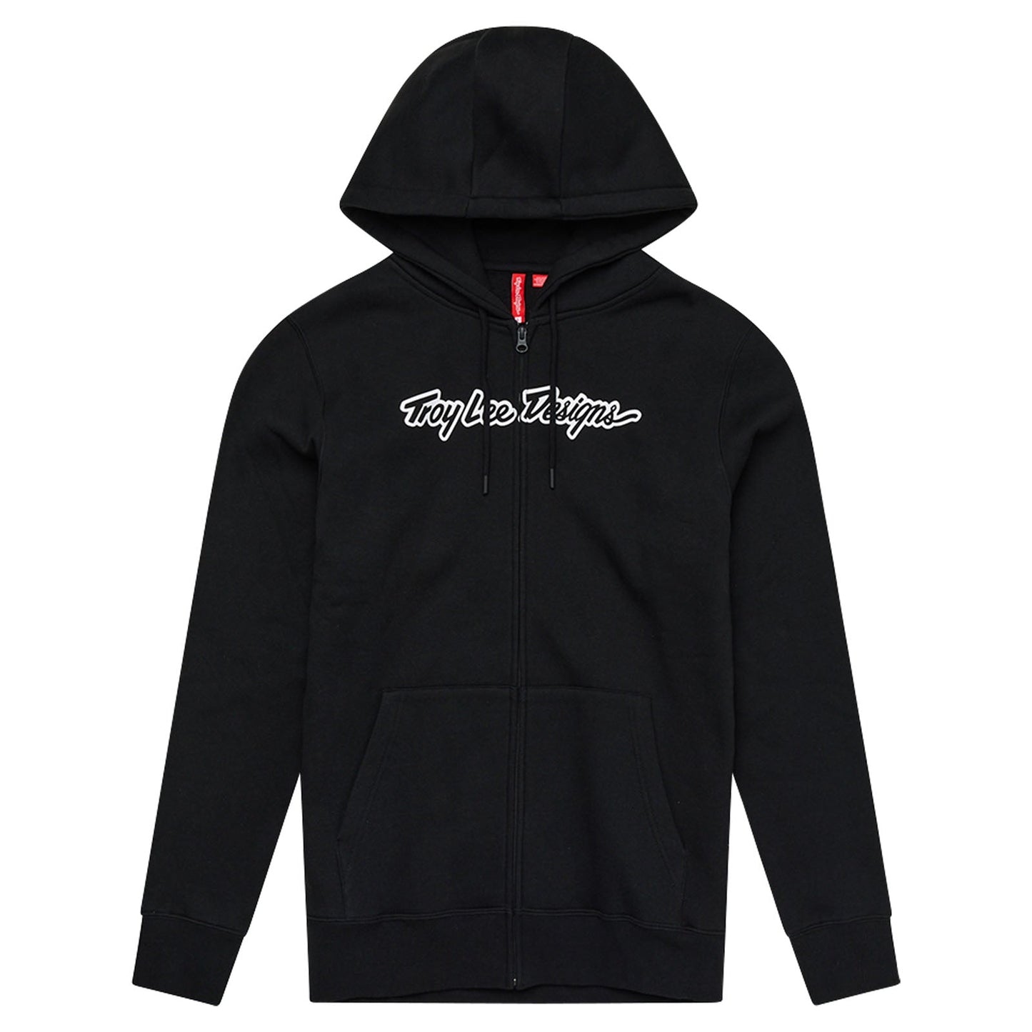 TLD Signature-Hoodie mit Reißverschluss, Schwarz