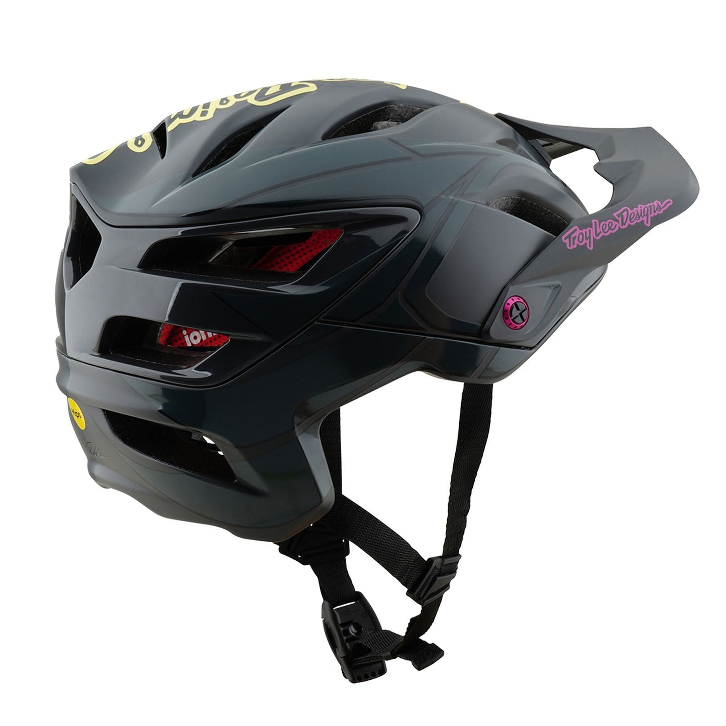 TLD A3-Helm mit MIPS Ghostwing, Anthrazit