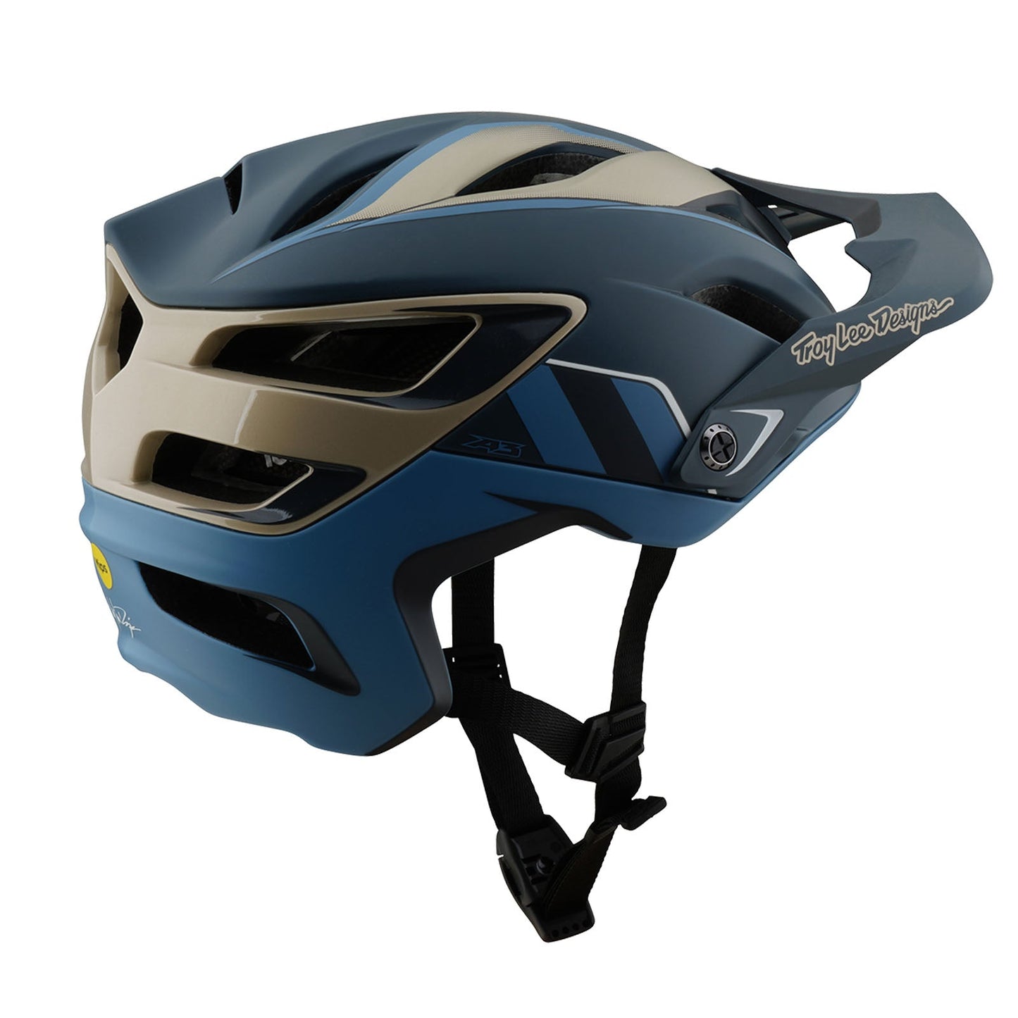 TLD A3-Helm mit MIPS Intake, Rauchgrau