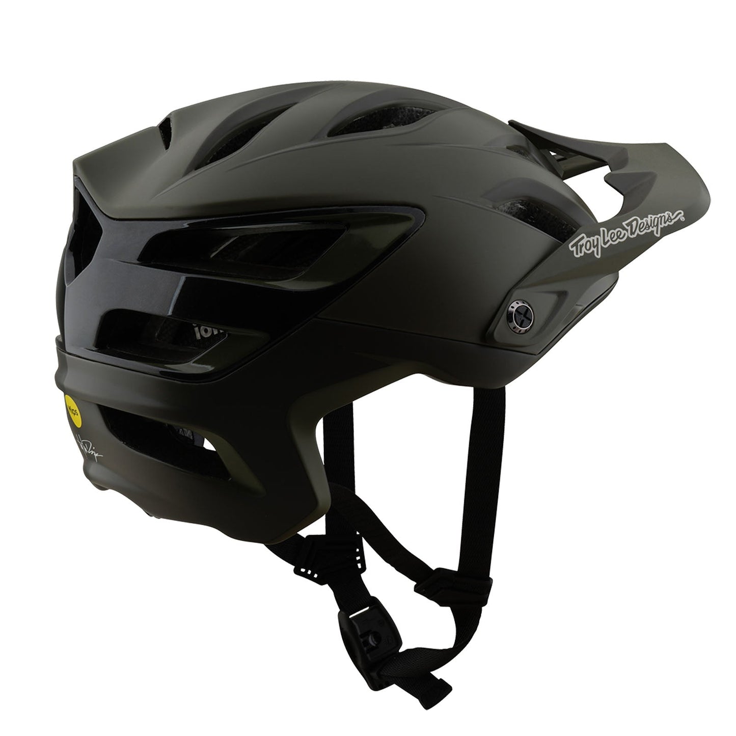 TLD A3-Helm mit MIPS Uno, Kaperngrün