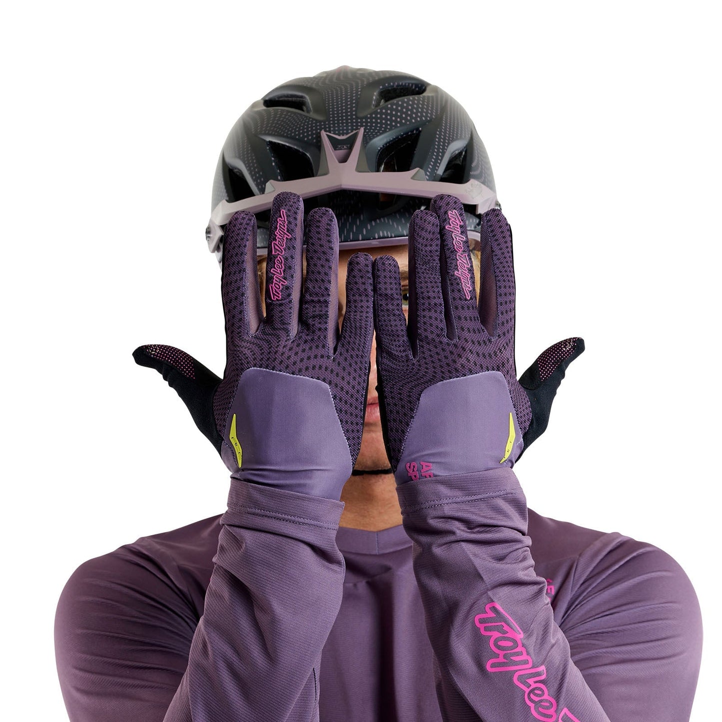 TLD Ace 2.0-Handschuhe Radioscape, Tief Violett