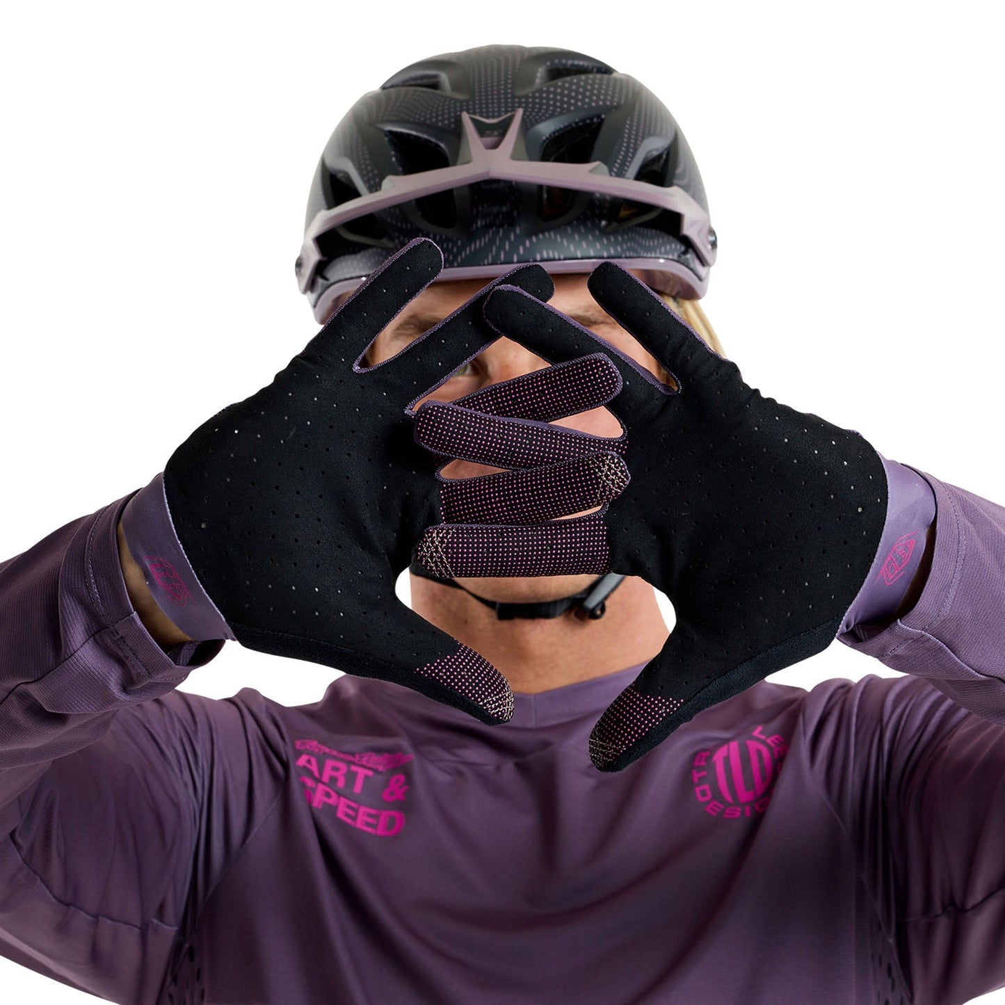 TLD Ace 2.0-Handschuhe Radioscape, Tief Violett