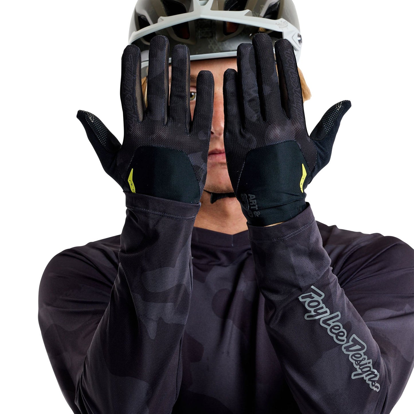TLD Ace 2.0-Handschuhe Scrubland, Schwarz