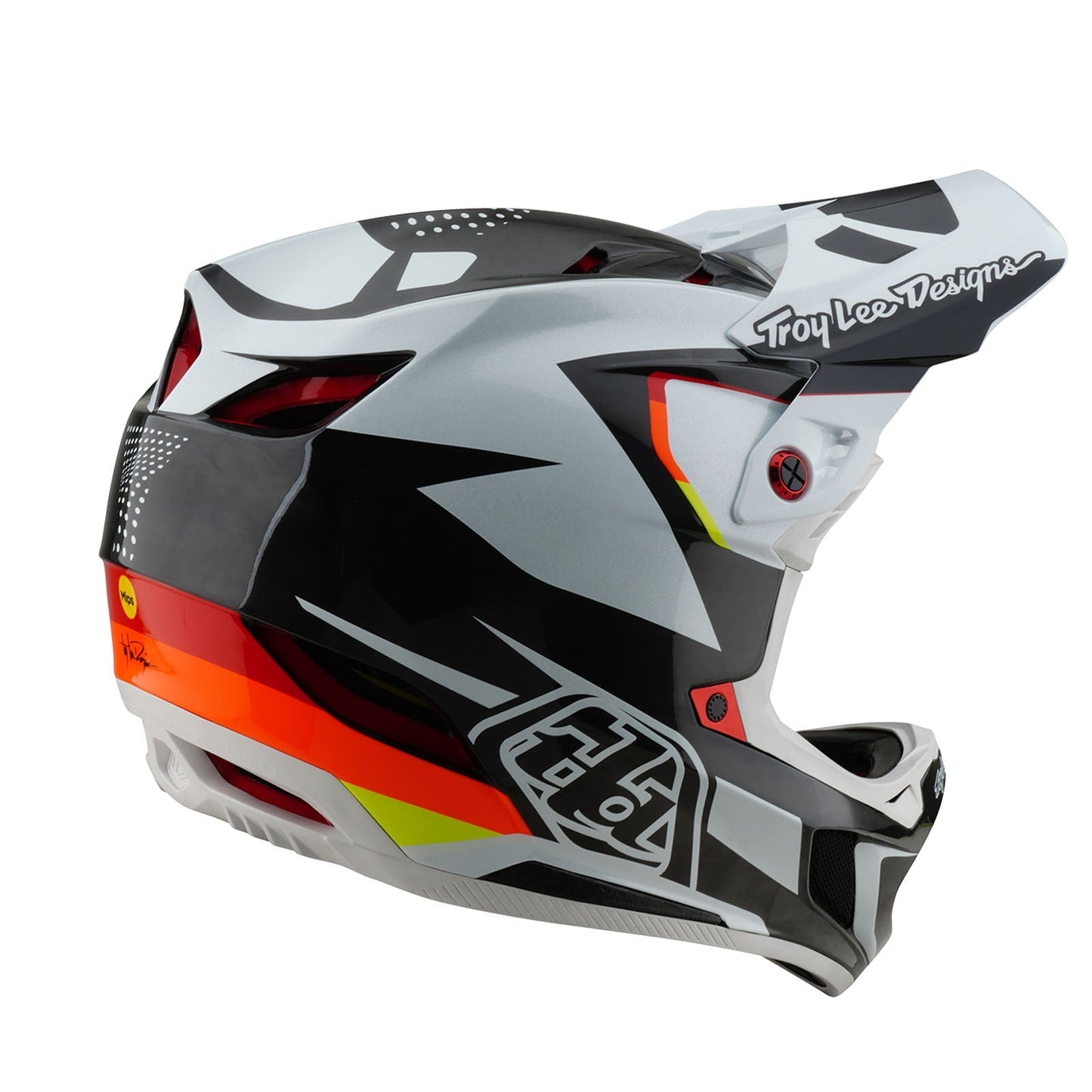 TLD D4 Carbon-Helm mit MIPS Optic, Schwarz