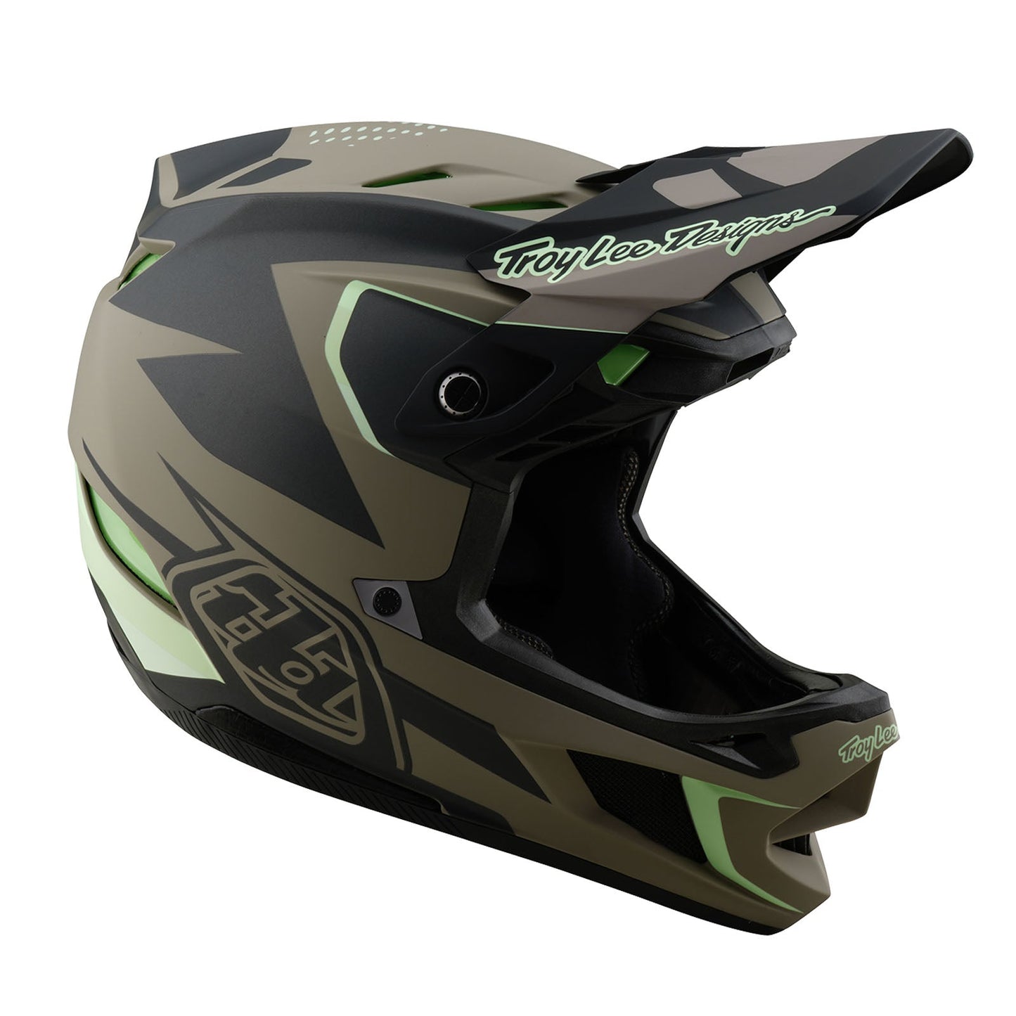 TLD D4 Composite-Helm mit MIPS Optic, Holzbraun