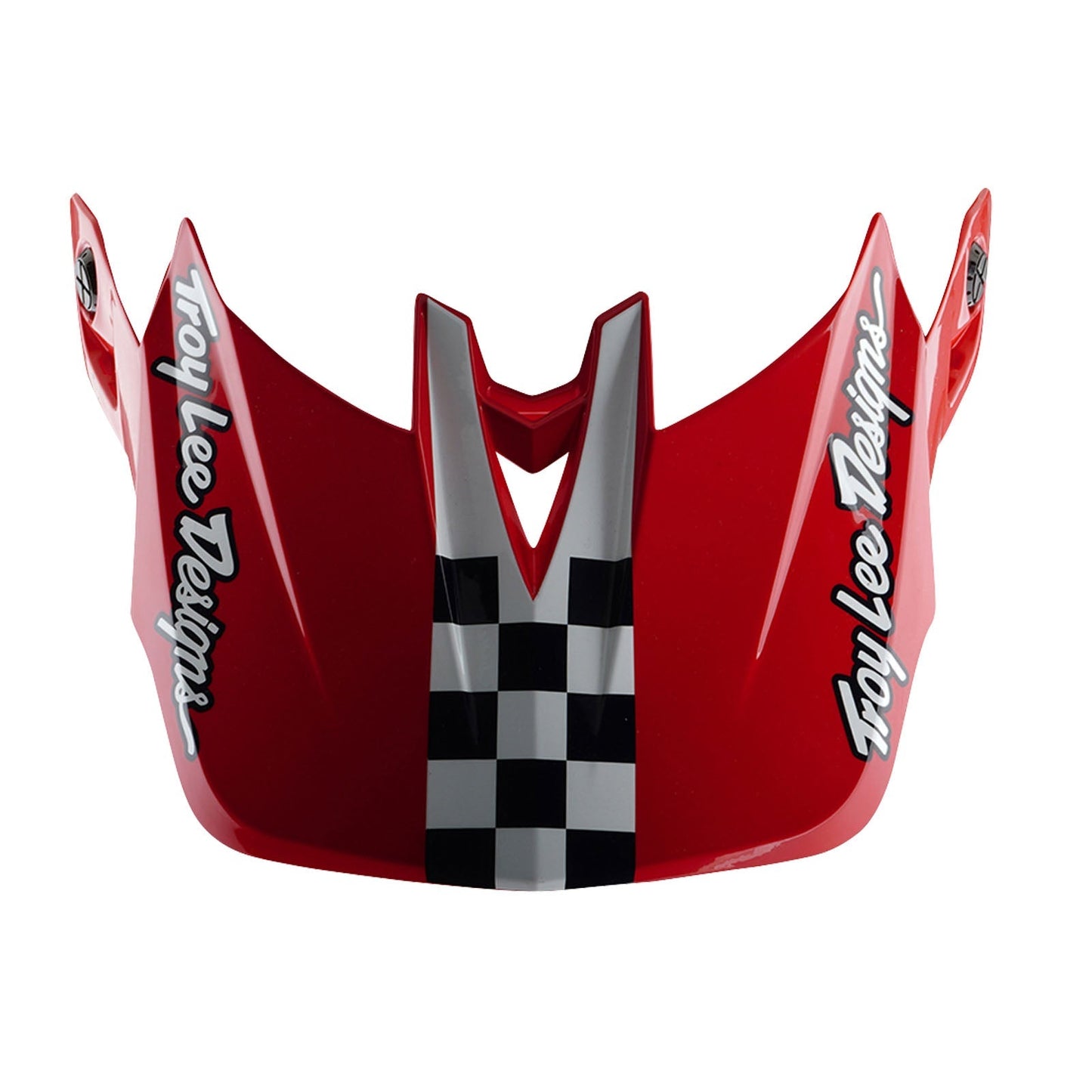 TLD D4 Polyacrylit-Helm mit MIPS Fifty-50, Weiß/Rot