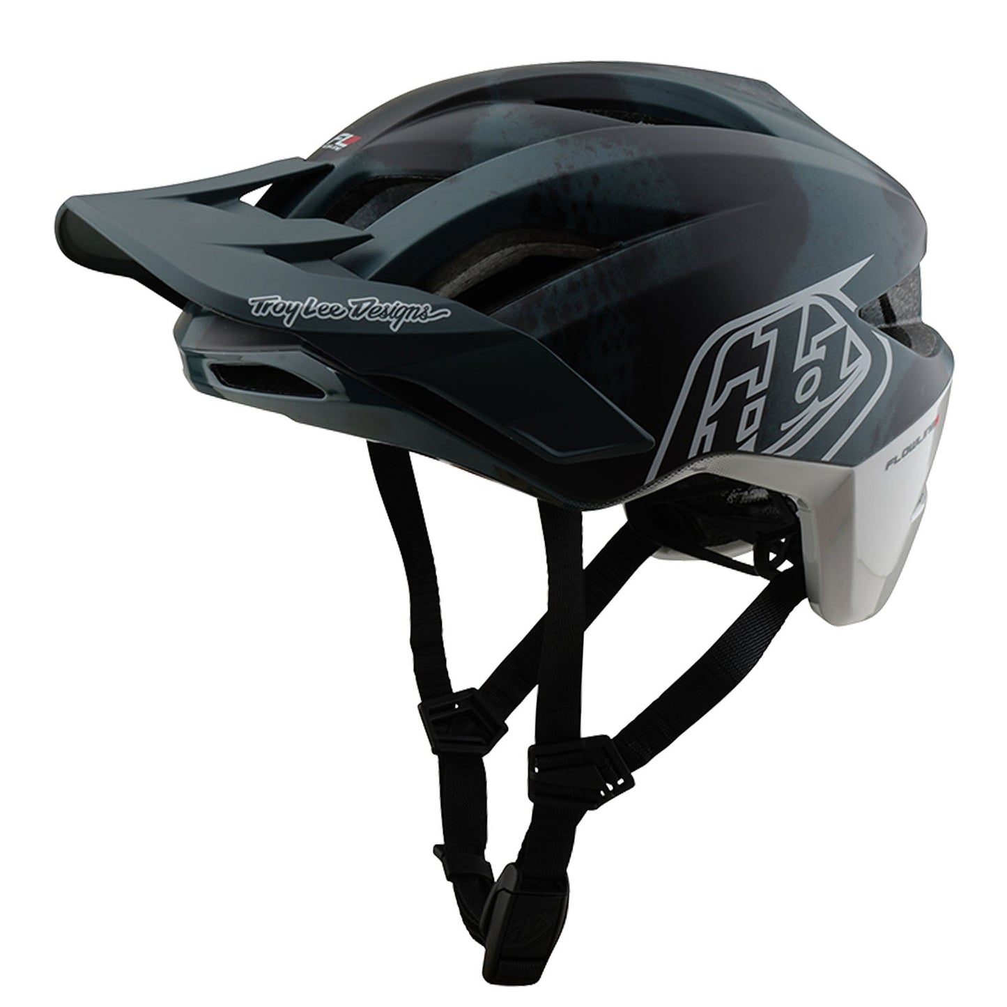 TLD Flowline SE-Helm mit MIPS Badge, Camo Grau