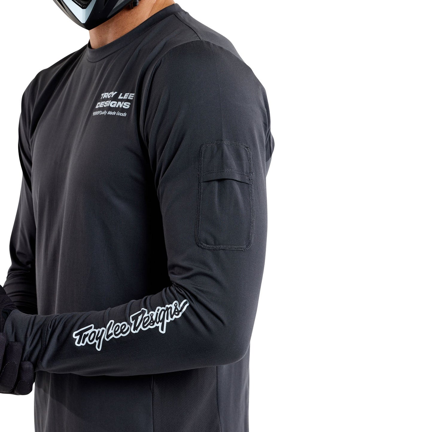 TLD Ruckus Ride Langarm-T-Shirt Factory, Carbon