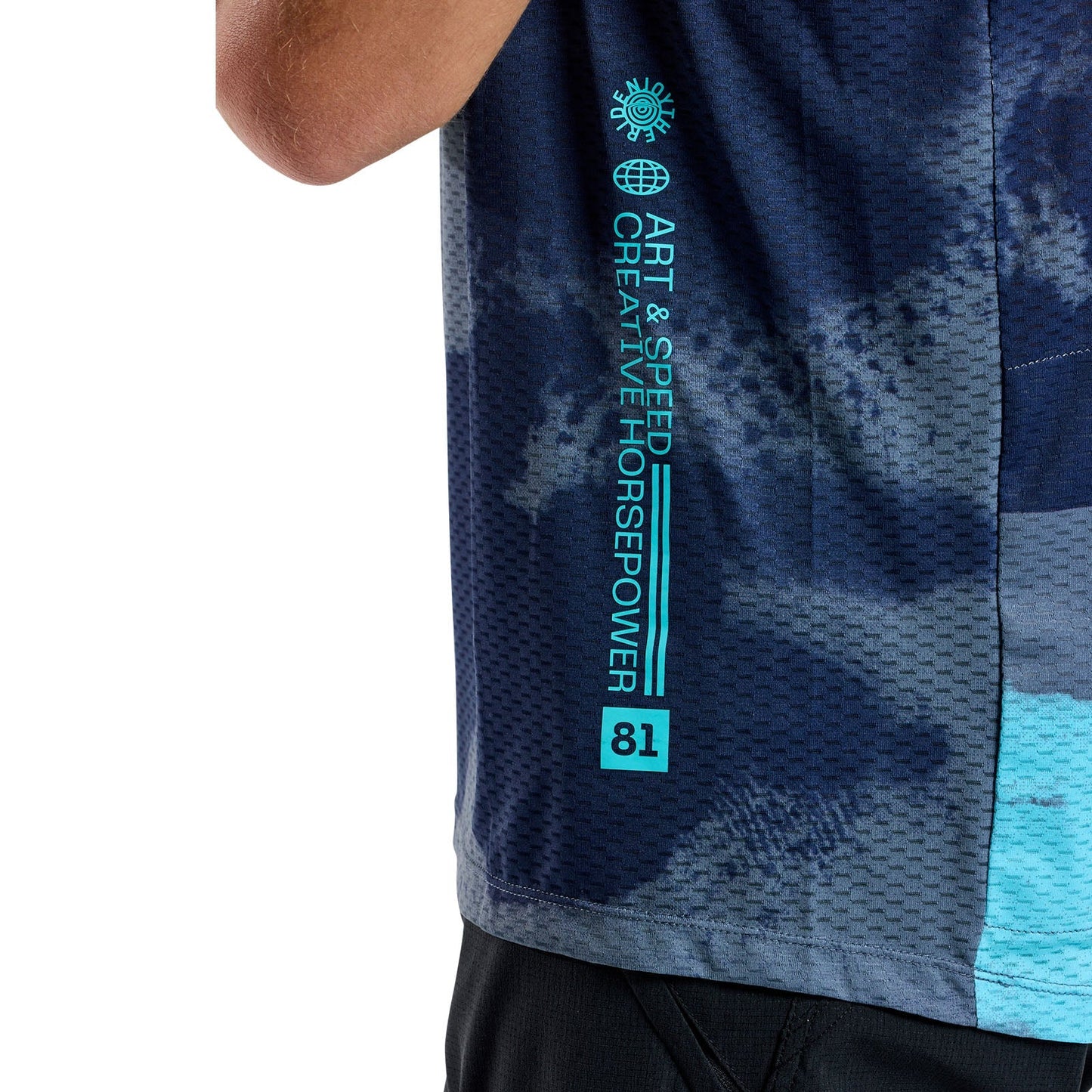 TLD Skyline Air SS Jersey Flared Steel