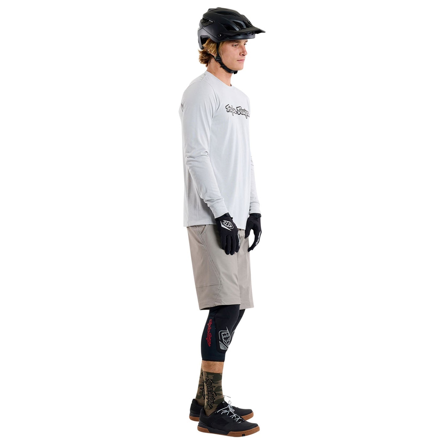 TLD Skyline Langarm-Trikot Radioscape, Dunstgrau