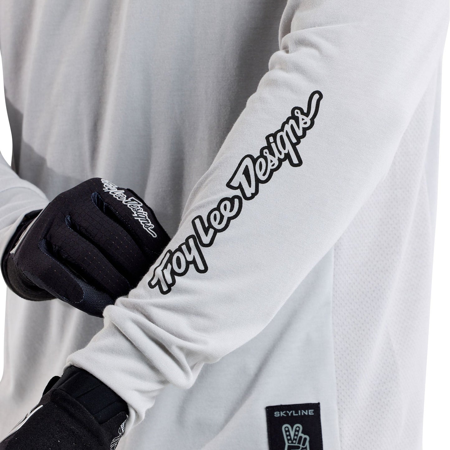 TLD Skyline Langarm-Trikot Radioscape, Dunstgrau
