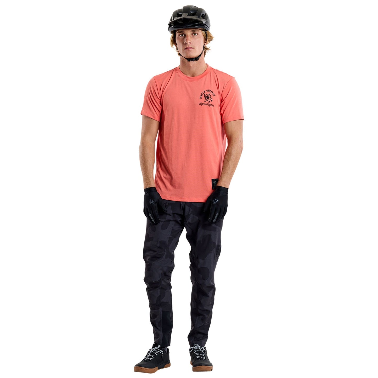 TLD Skyline Fahr-Kurzarm-T-Shirt P&W, Melone