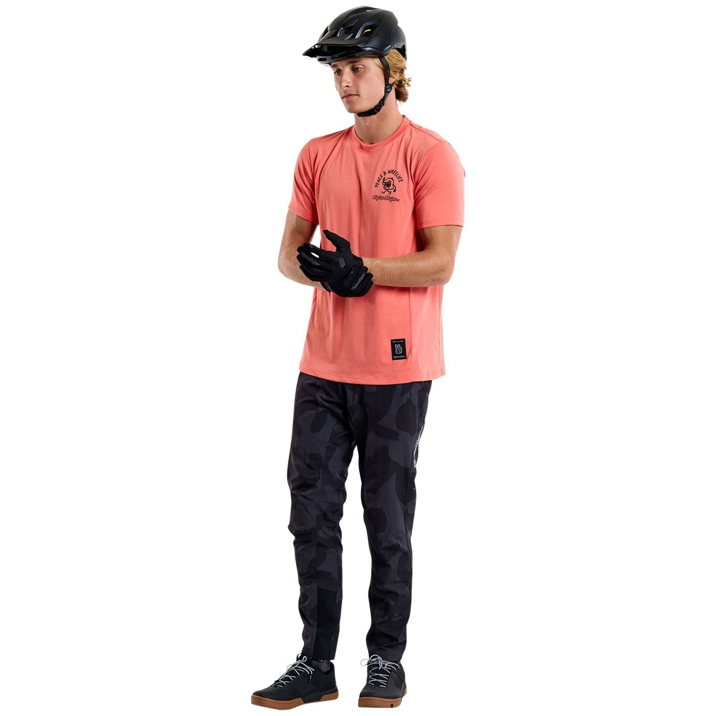 TLD Skyline Fahr-Kurzarm-T-Shirt P&W, Melone