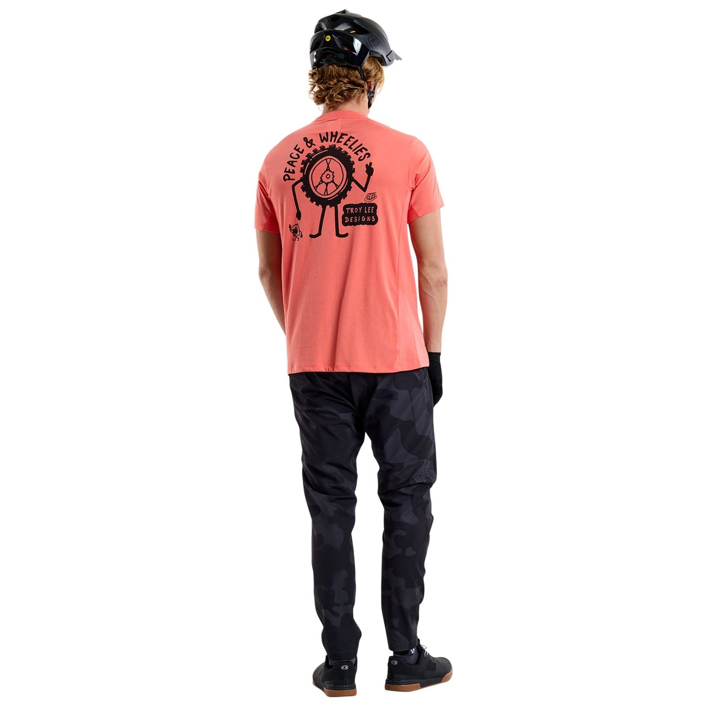 TLD Skyline Fahr-Kurzarm-T-Shirt P&W, Melone