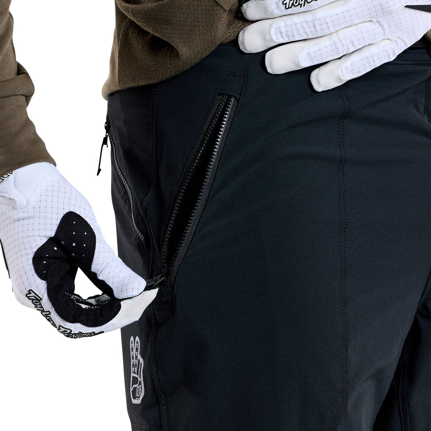 TLD Skyline Trail-Shorts Shell Mono, Schwarz