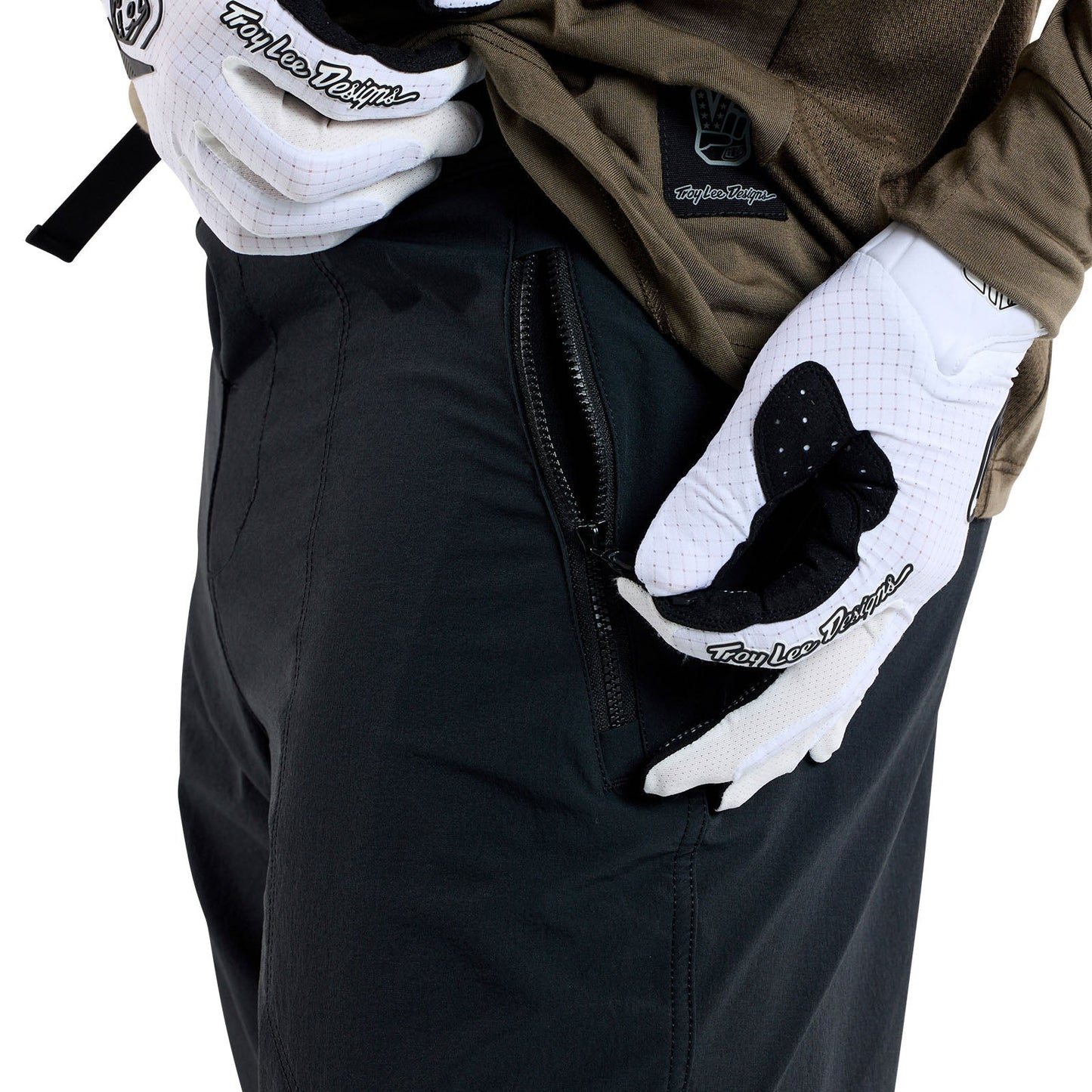 TLD Skyline Trail-Shorts Shell Mono, Schwarz
