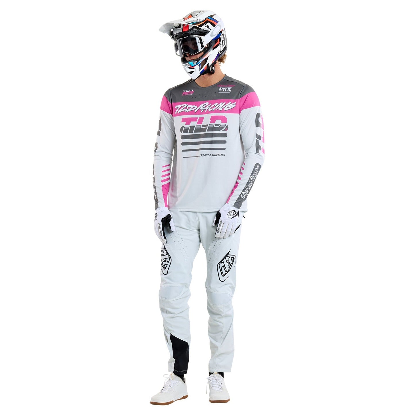 TLD Sprint-Trikot Full Pull, Kreide