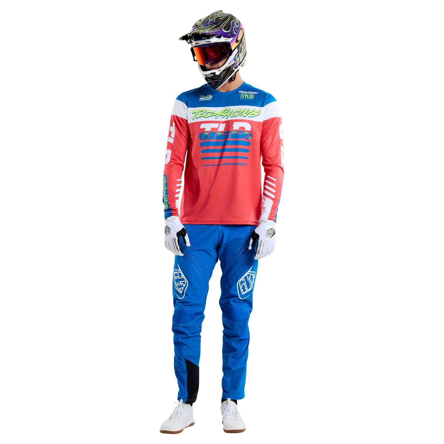 TLD Sprint-Trikot Fifty-50, Feuerrot