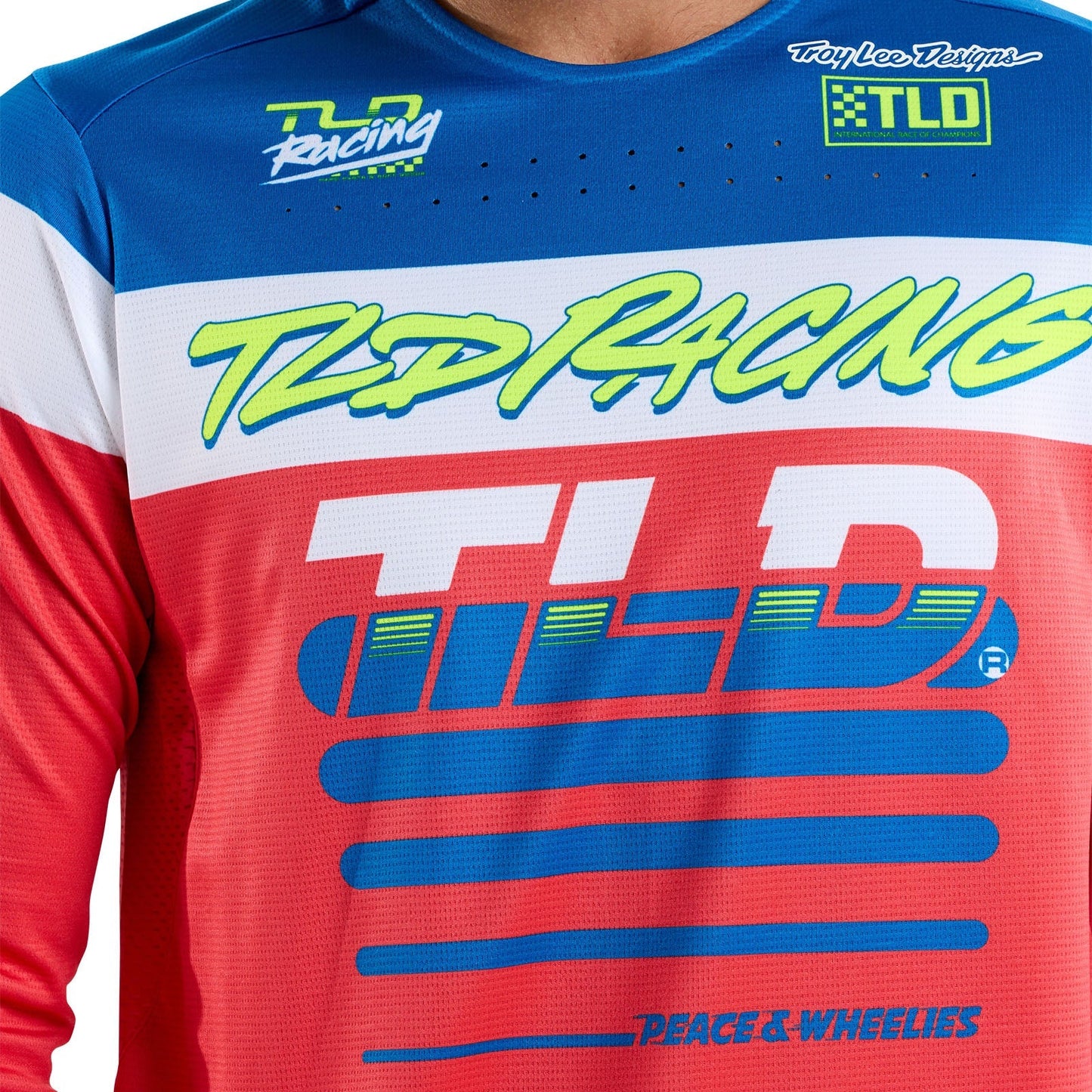 TLD Sprint-Trikot Fifty-50, Feuerrot