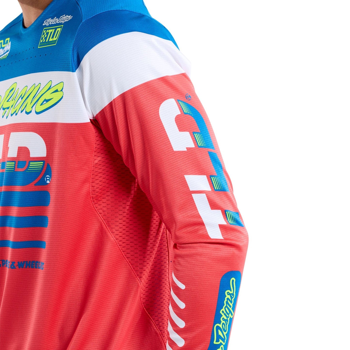 TLD Sprint-Trikot Fifty-50, Feuerrot