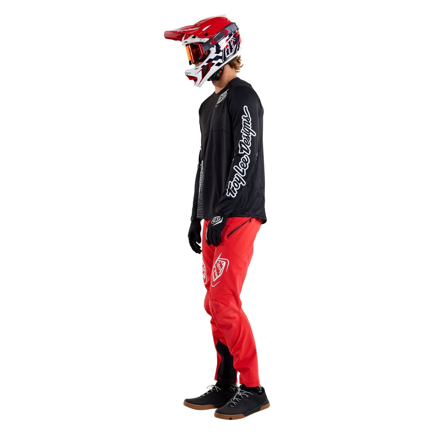 TLD Sprint-Trikot Mono, Schwarz
