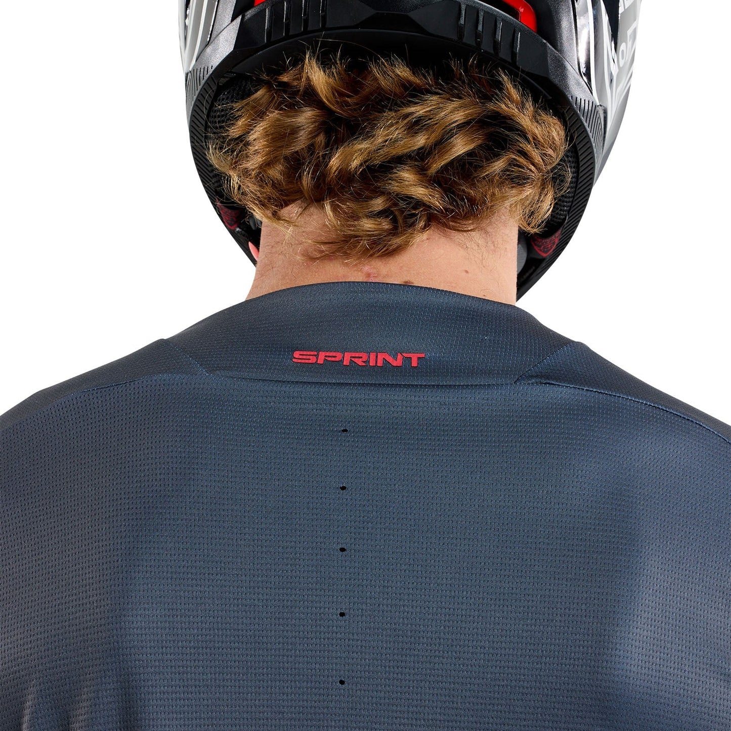 TLD Sprint-Trikot Mono, Stahlblau