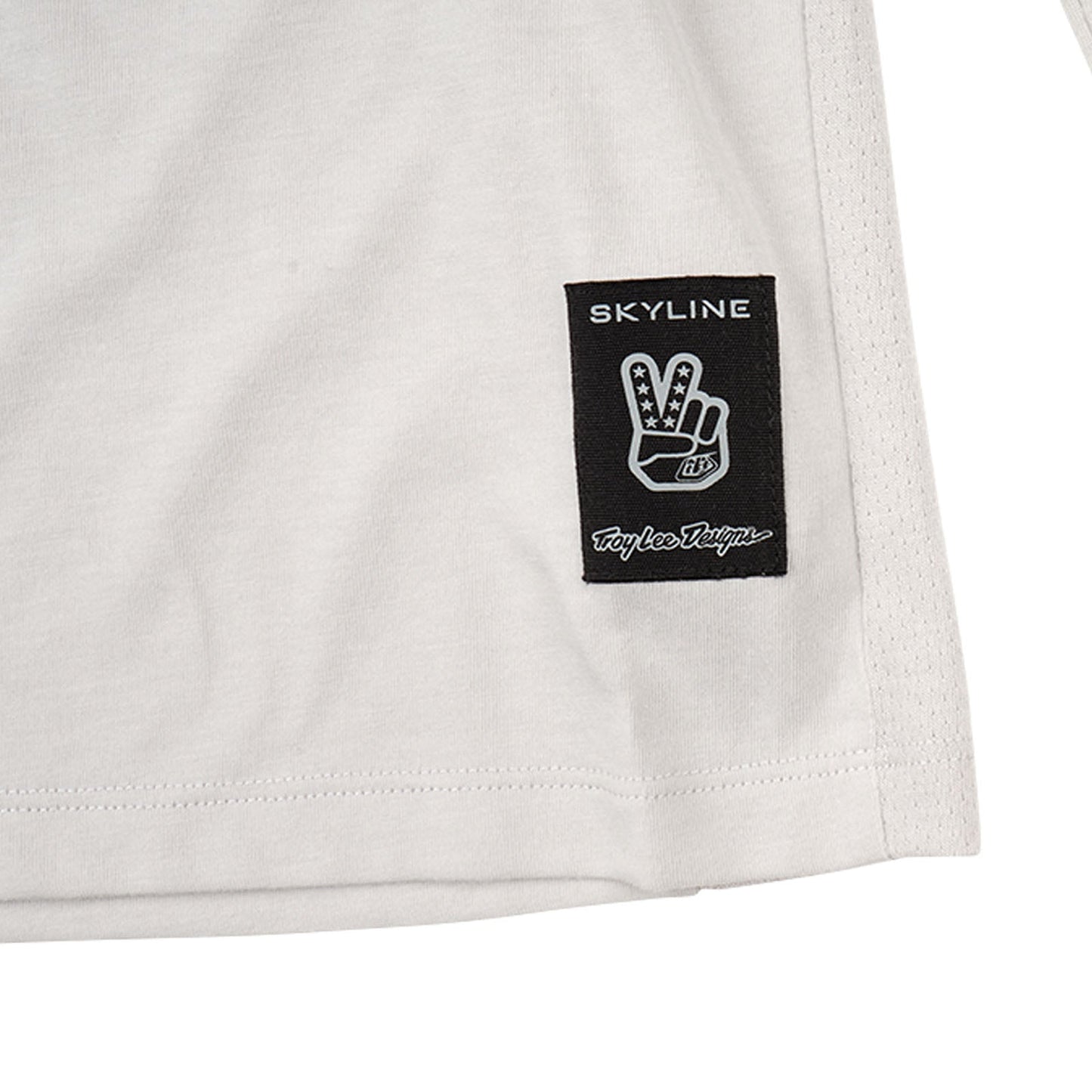TLD Skyline Fahr-Langarm-T-Shirt für Kinder Signature, Dunstgrau