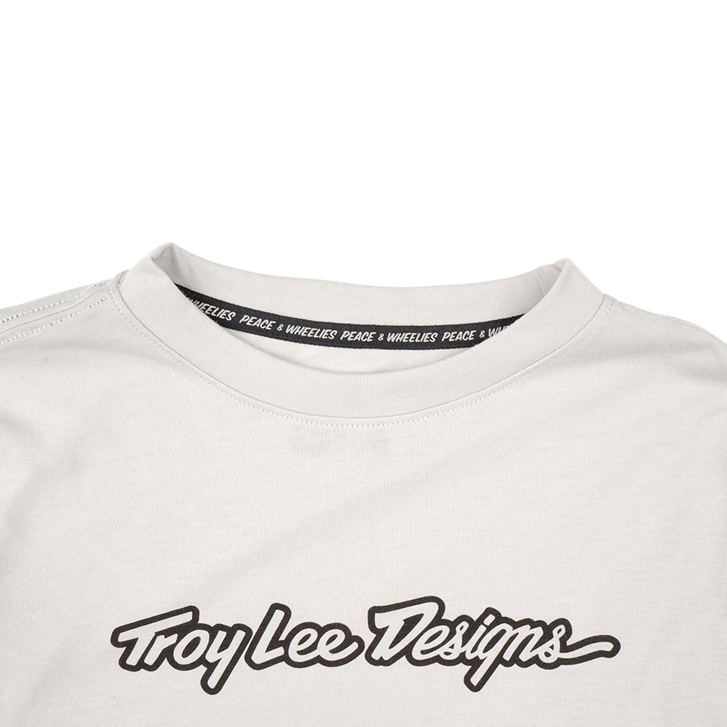 TLD Skyline Fahr-Langarm-T-Shirt für Kinder Signature, Dunstgrau