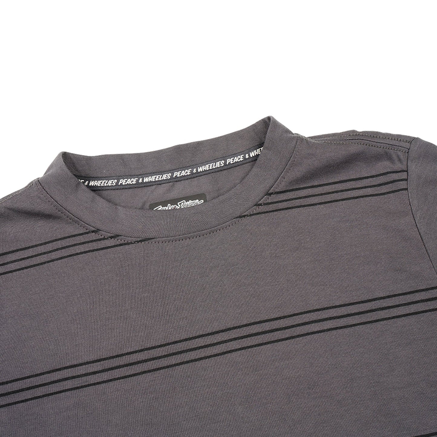 TLD Skyline Fahr-Kurzarm-T-Shirt für Kinder Washed Out, Rauchgrau