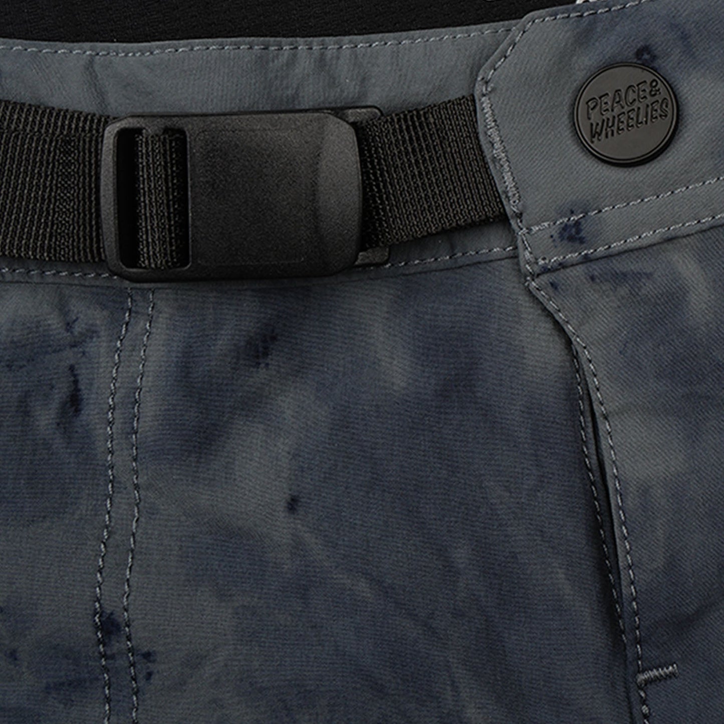 TLD Skyline Trail-Shorts für Kinder Shell Washed Out, Regenwolkengrau