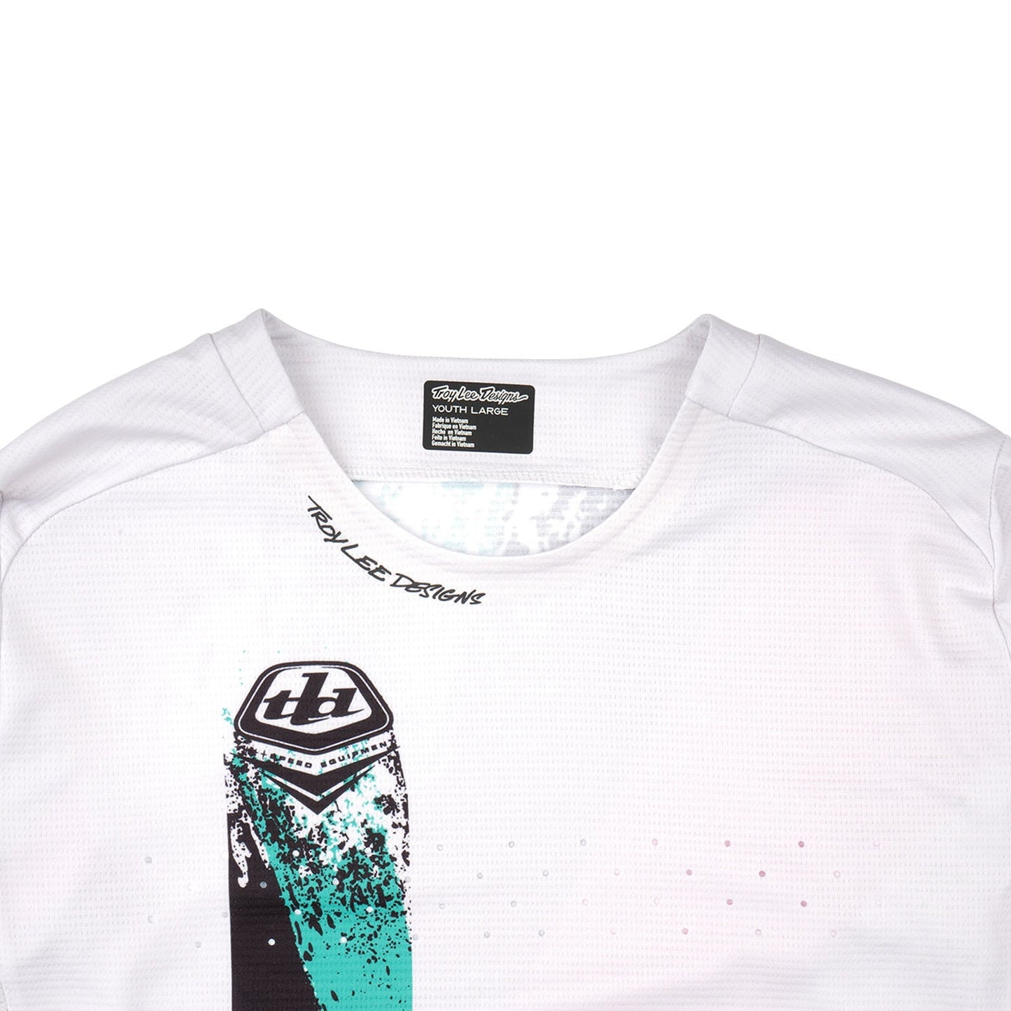 TLD Sprint-Trikot für Kinder Full Pull, Kreide