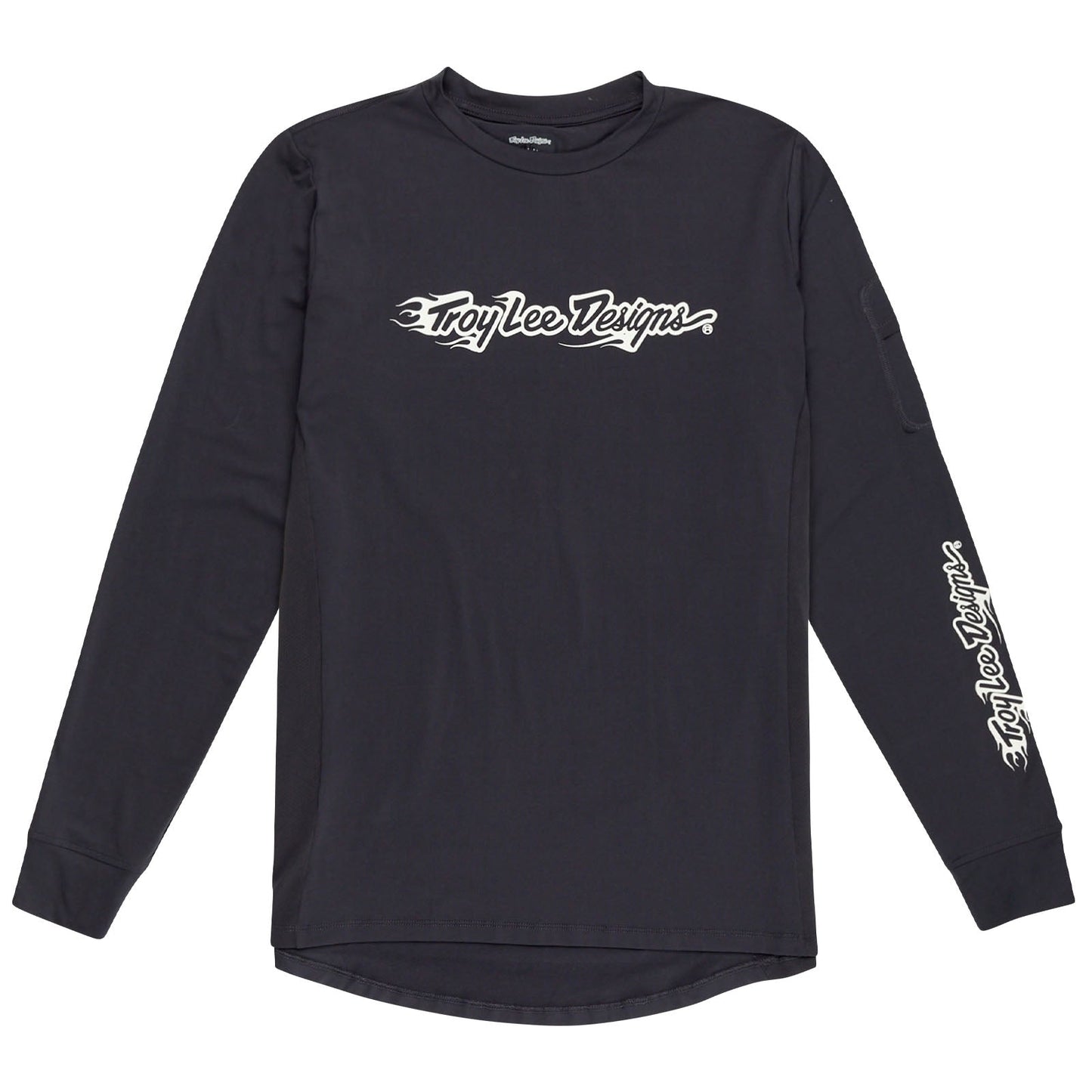 TLD Ruckus Fahr-Langarm-T-Shirt für Kinder Burn Out, Carbon