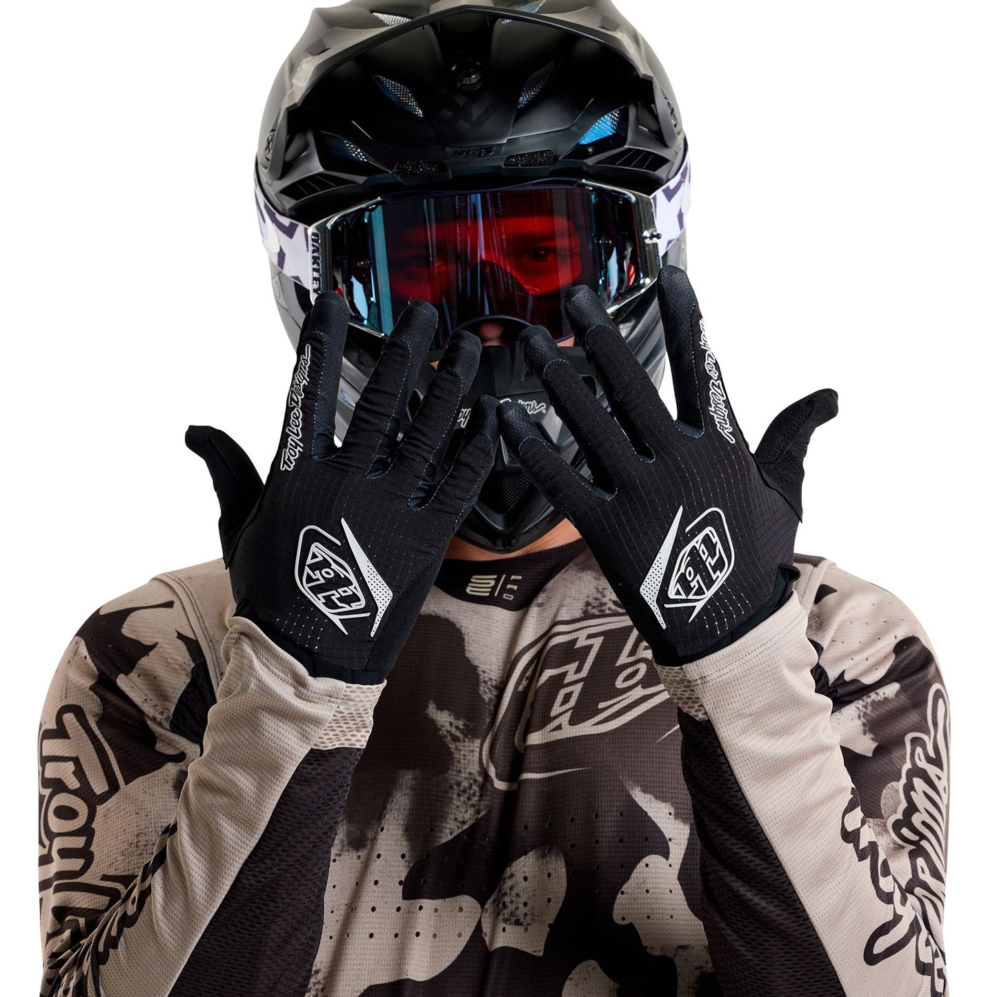 TLD Air-Handschuhe Mono Schwarz