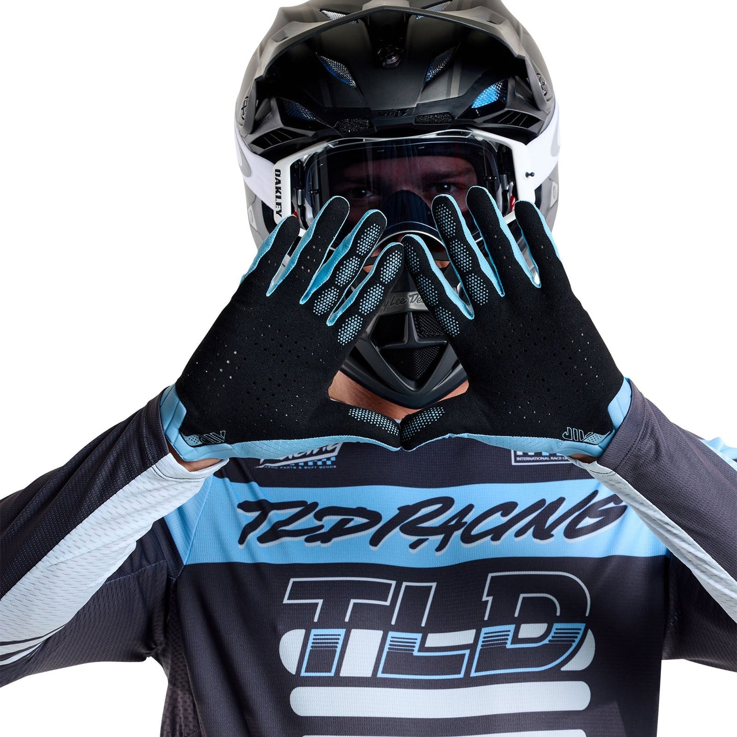 TLD Air-Handschuhe Mono, Rauchgrau