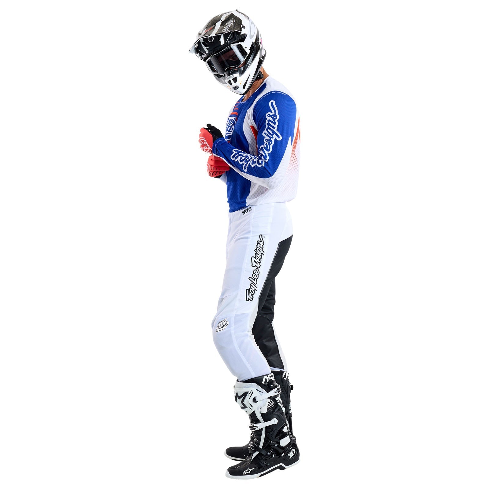 TLD GP Pro Air Jersey Ripple Blue / Orange