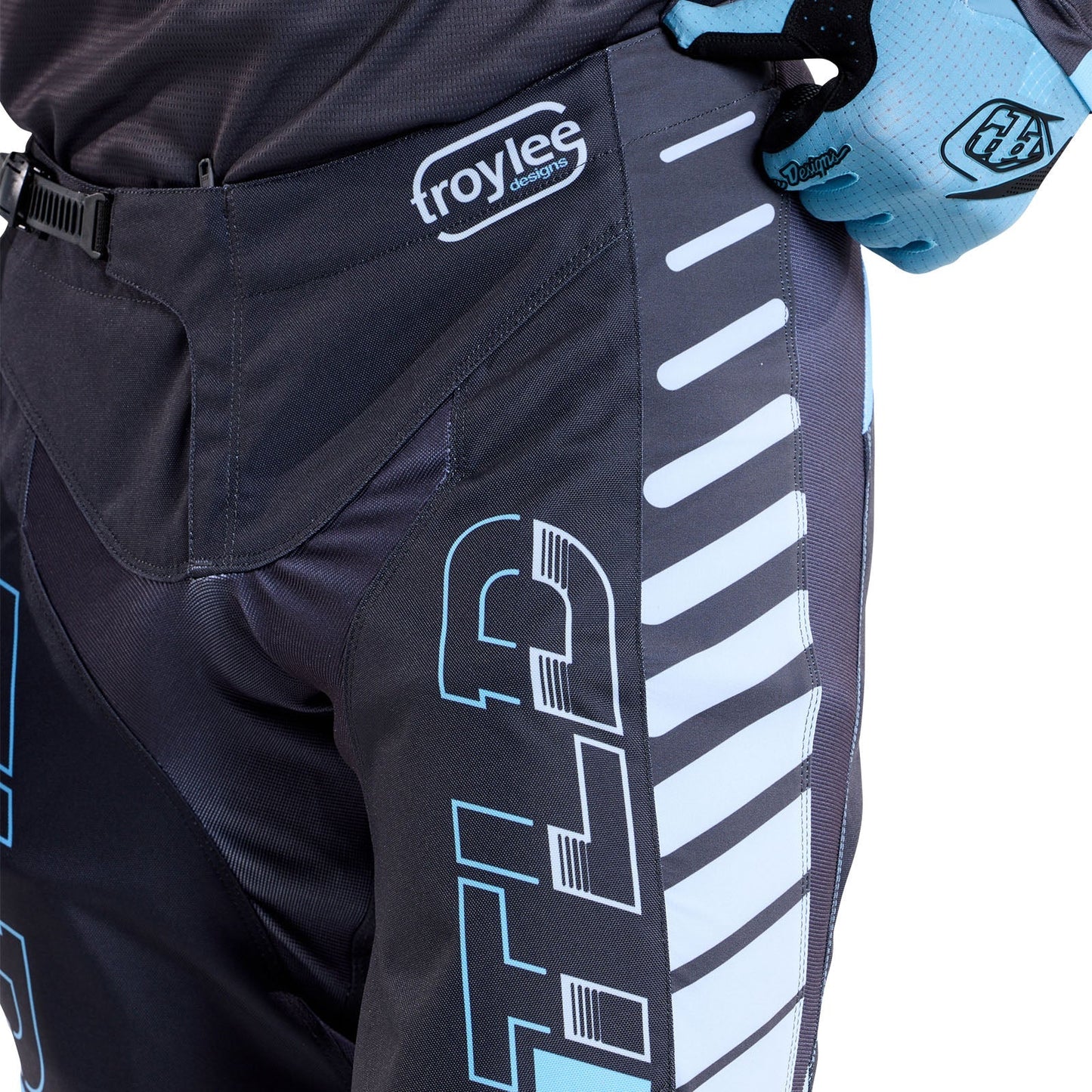 TLD GP Pro-Hose Fünfzig-50, Anthrazit/Rauchgrau