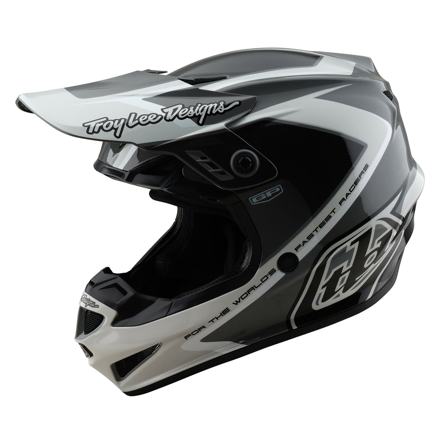 TLD GP-Helm Shutter, Grau