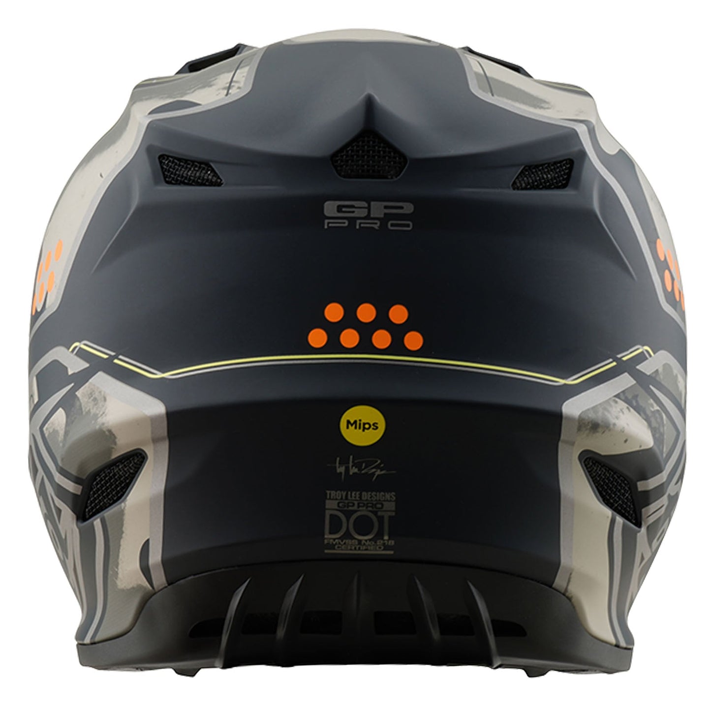 TLD GP Pro-Helm mit MIPS, Trooper Black/Caper