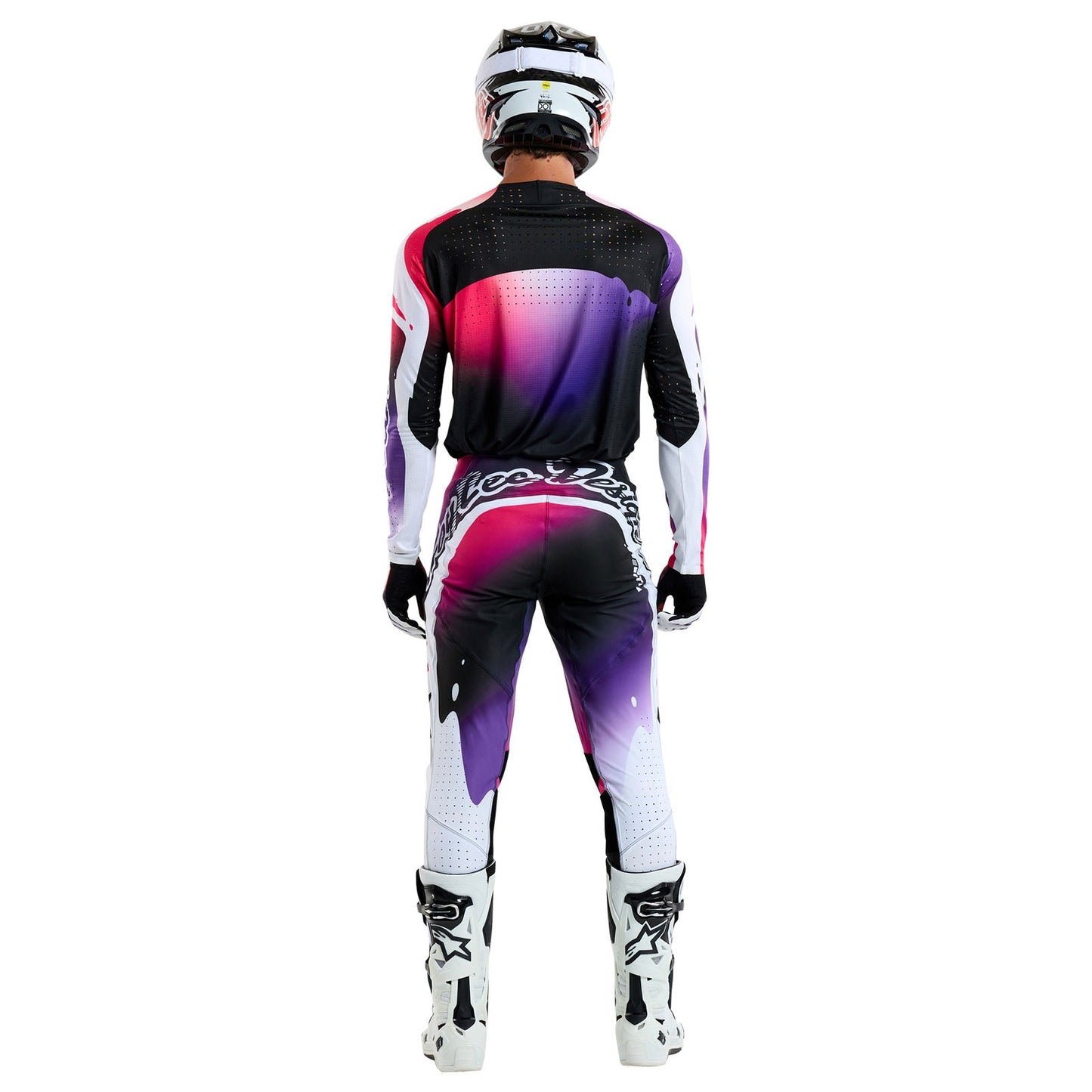 TLD SE Ultra-Trikot Drip, Schwarz/Lila