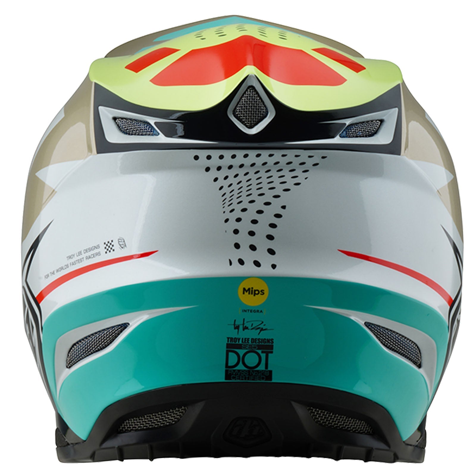 TLD SE5 Composite Helmet W/MIPS Optic White