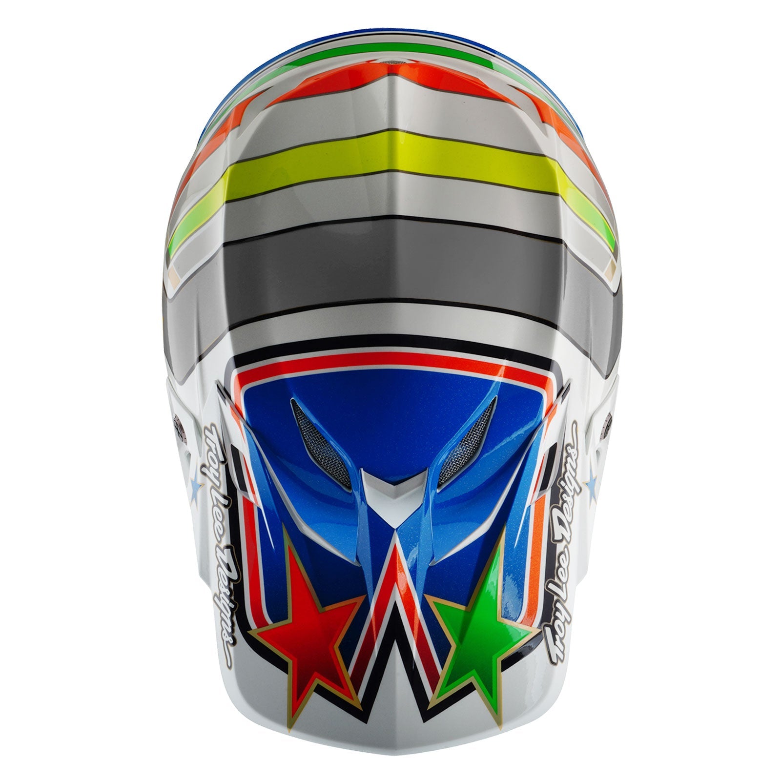 TLD SE5 Composite Helmet W/MIPS Rays White / Blue