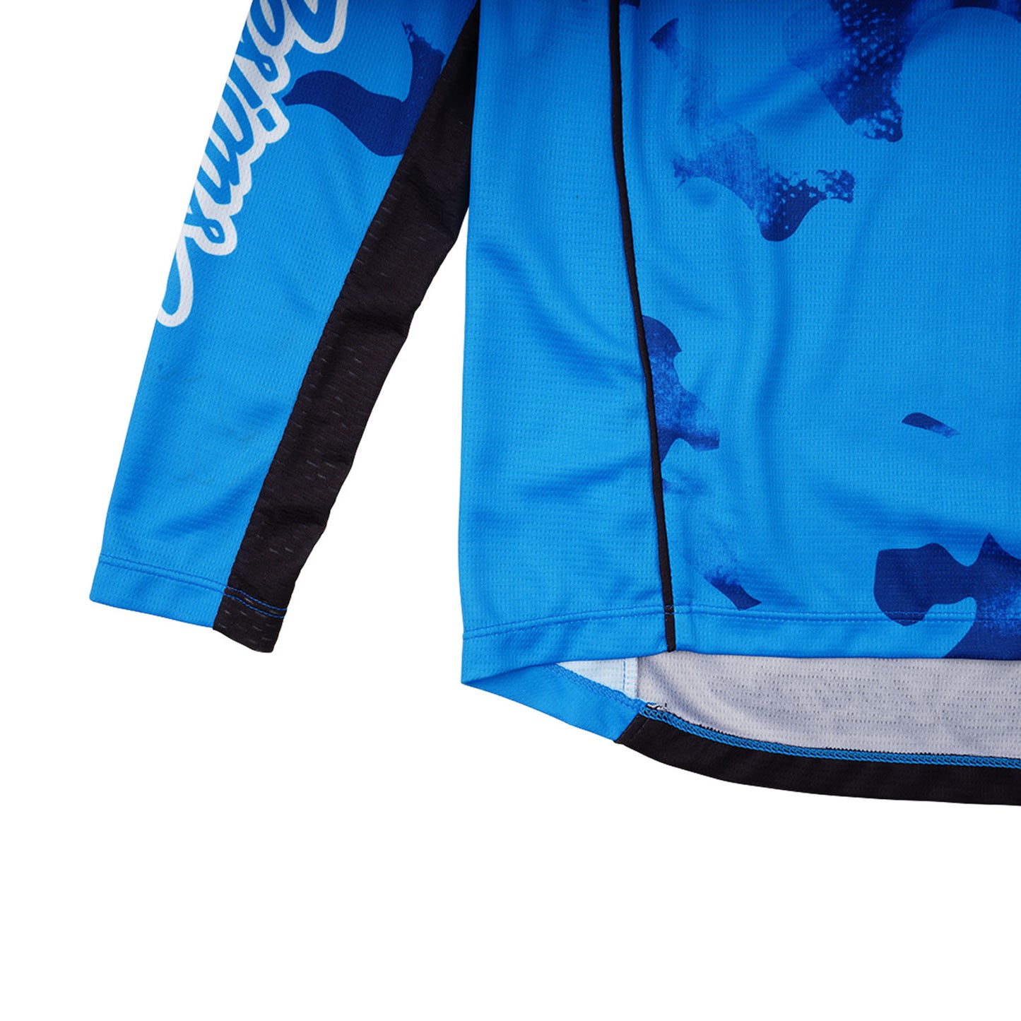 TLD GP Pro-Trikot Blotted für Kinder, Hellblau
