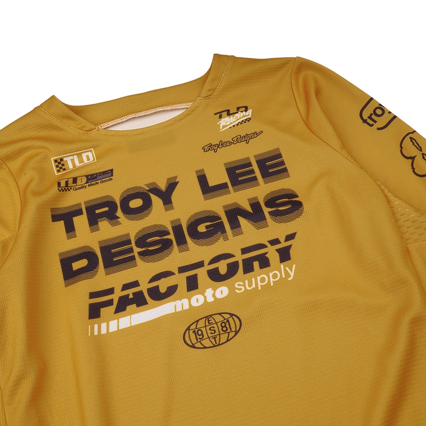 TLD GP Pro-Trikot Factory für Kinder, Gold