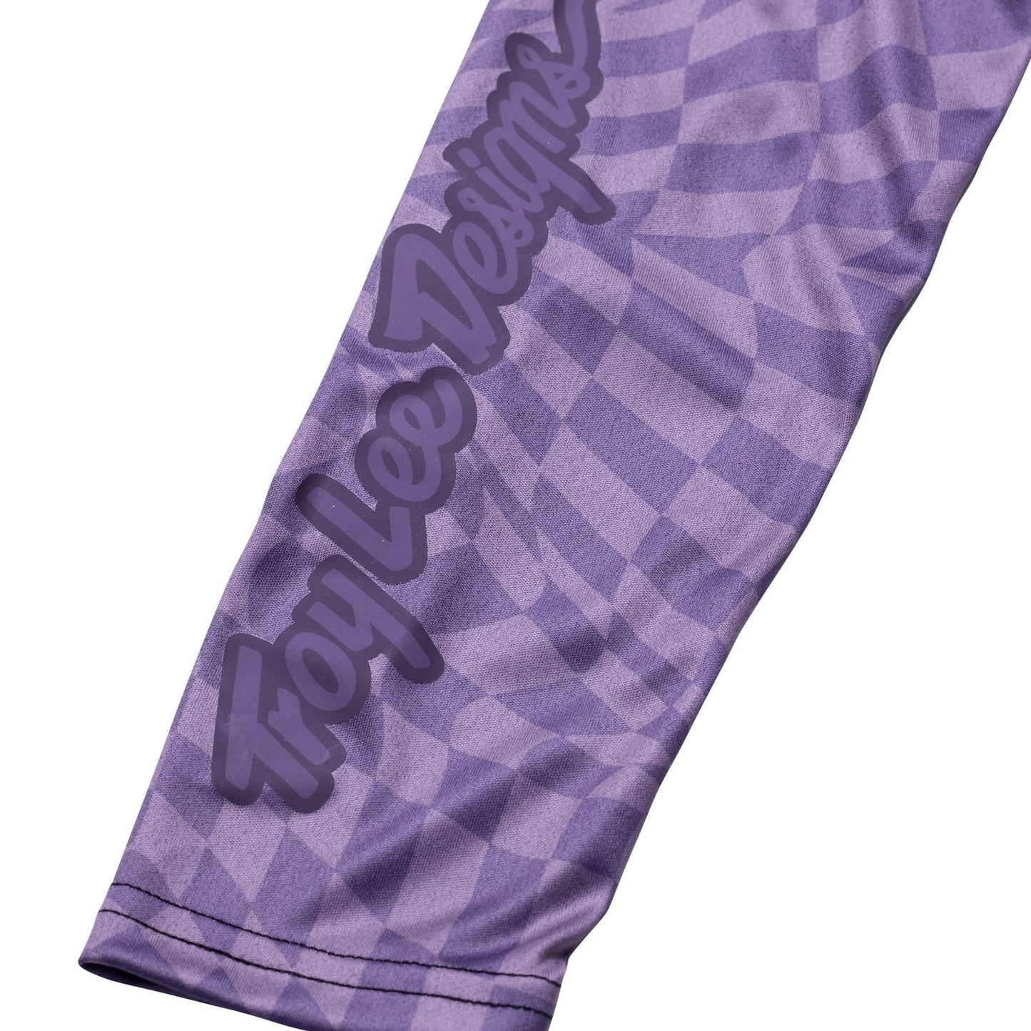 TLD Lilium Langarm-Trikot für Damen Twisted Checkers, Tief Violett