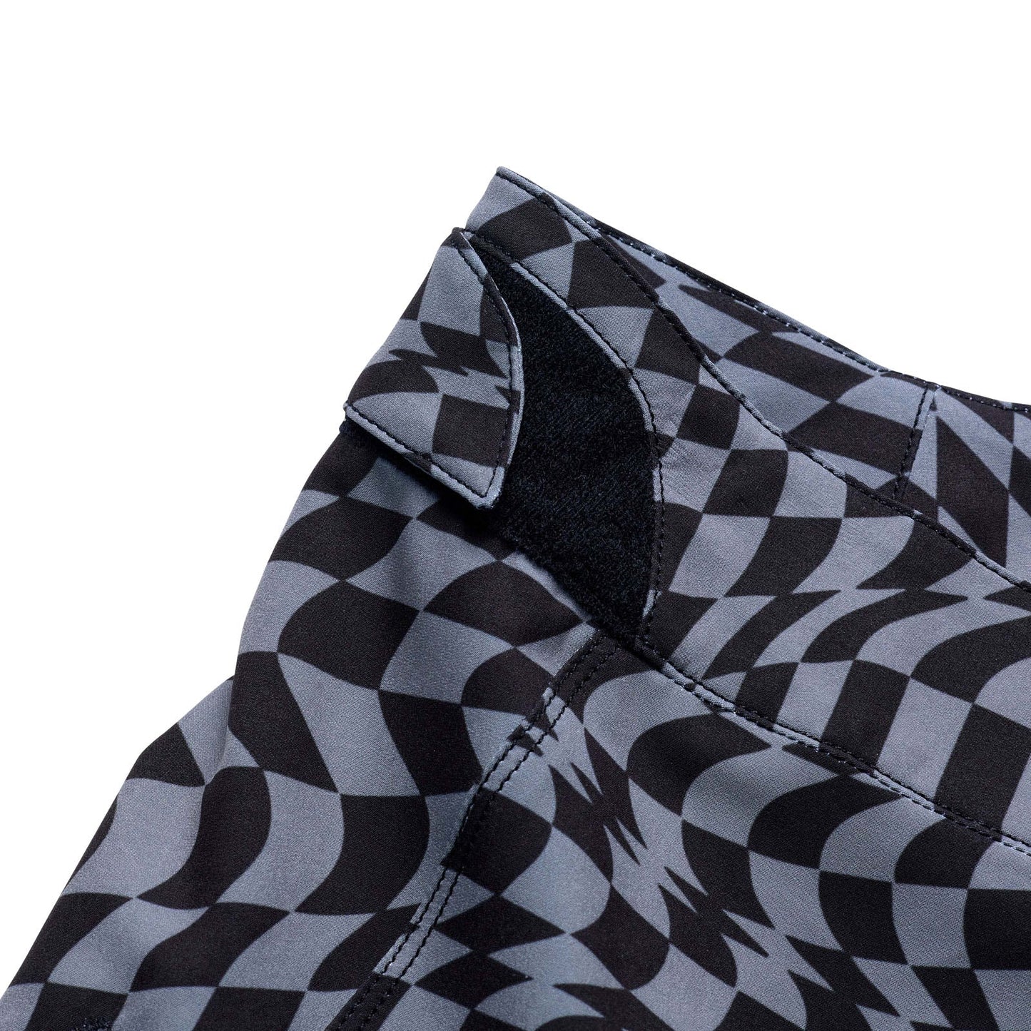 TLD Lilium-Hose für Damen Twisted Checkers, Schwarz