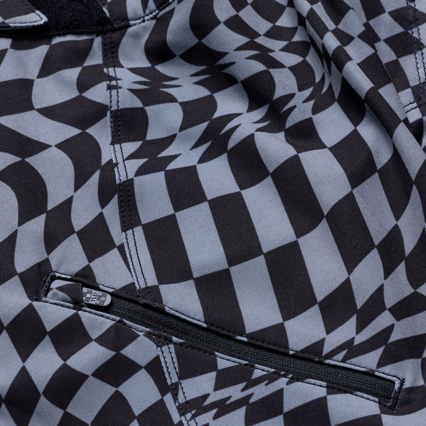TLD Lilium-Hose für Damen Twisted Checkers, Schwarz