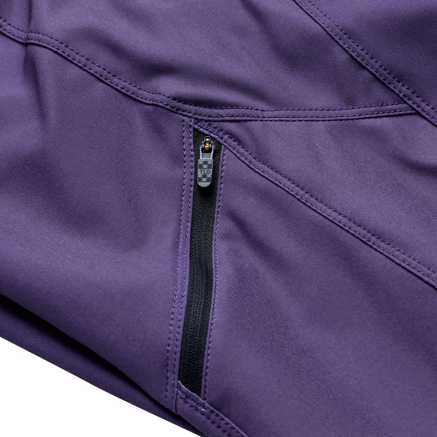 TLD Lilium-Shorts für Damen Shell Solid, Tief Violett