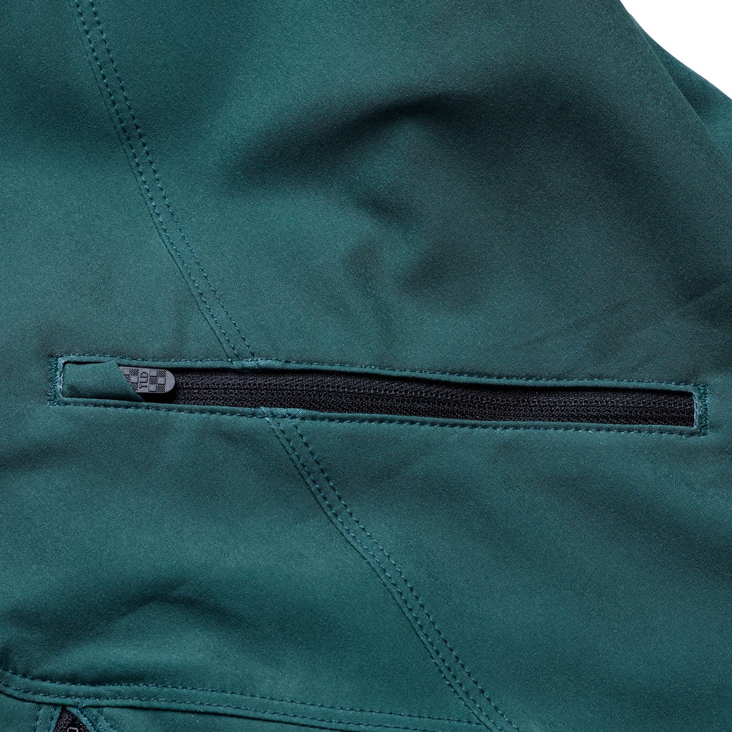 TLD Lilium-Shorts für Damen mit Liner Solid, Jadegrün