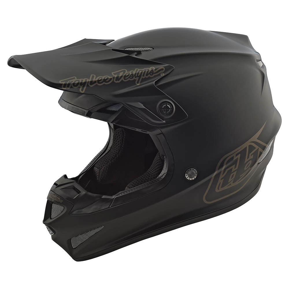 Troy Lee Designs Se4 Polyacrylit-Helm Midnight Für Kinder Schwarz