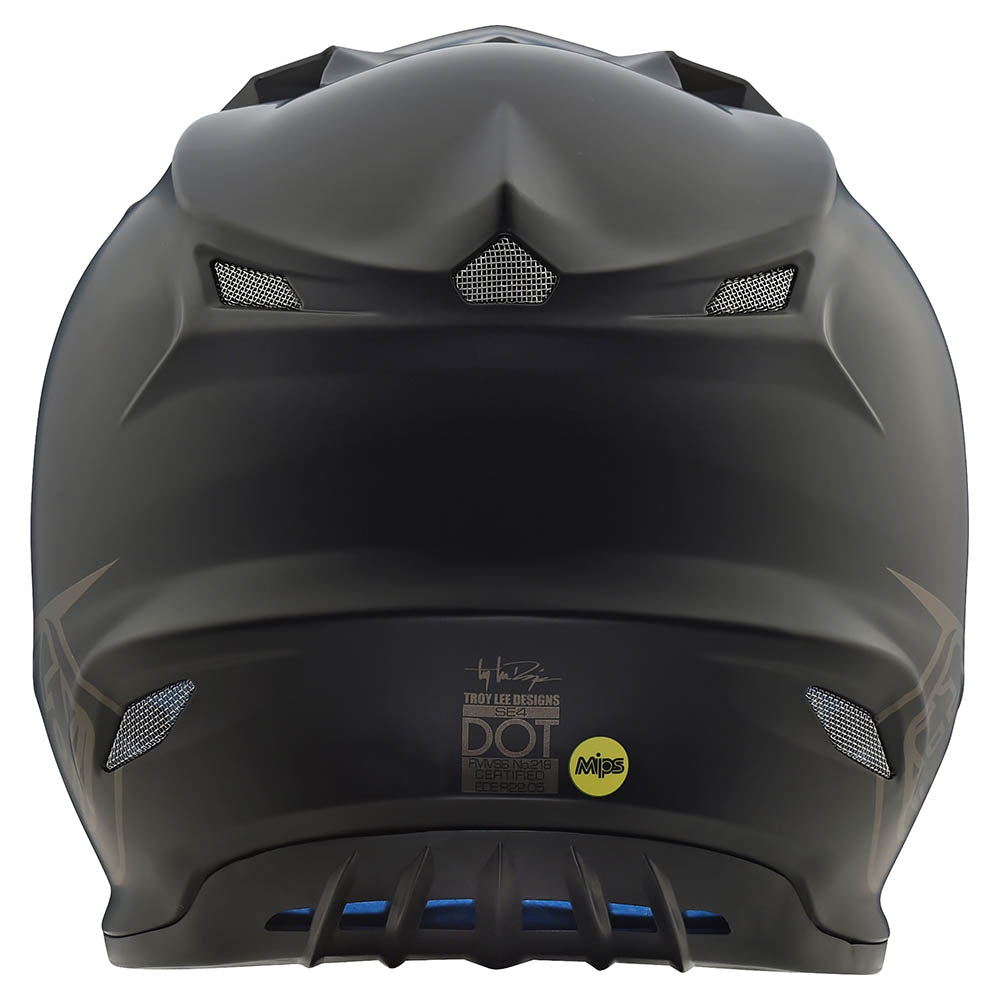 Troy Lee Designs Se4 Polyacrylit-Helm Midnight Für Kinder